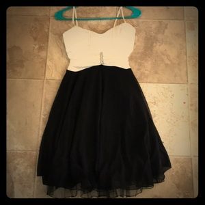 Strappy cocktail dress